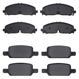 R1 Concepts® - Ceramic Front and Rear Brake Pad Set