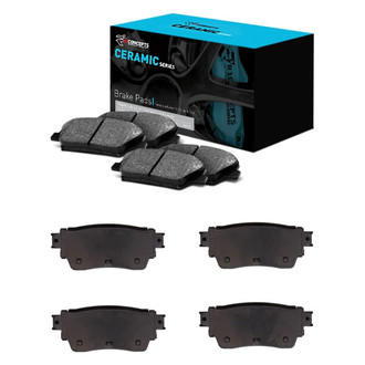 R1 Concepts® - Ceramic Front and Rear Brake Pad Set