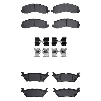 R1 Concepts® - Ceramic Front and Rear Brake Pad Set