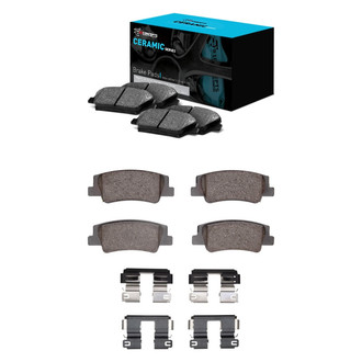 R1 Concepts® - Ceramic Front and Rear Brake Pad Set
