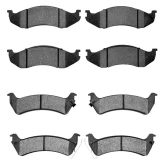 R1 Concepts® - Semi-Metallic Semi-Metallic Front and Rear Brake Pad Set