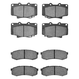 R1 Concepts® - Semi-Metallic Semi-Metallic Front and Rear Brake Pad Set