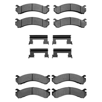 R1 Concepts® - Semi-Metallic Semi-Metallic Front and Rear Brake Pad Set
