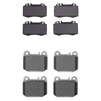 R1 Concepts® - Semi-Metallic Front and Rear Brake Pad Set