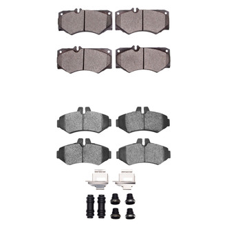 R1 Concepts® - Semi-Metallic Semi-Metallic Front and Rear Brake Pad Set