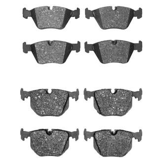 R1 Concepts® - Semi-Metallic Semi-Metallic Front and Rear Brake Pad Set
