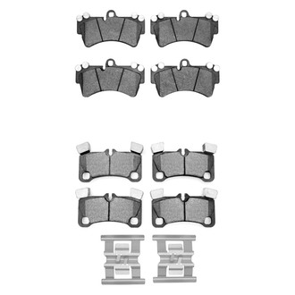 R1 Concepts® - Semi-Metallic Semi-Metallic Front and Rear Brake Pad Set
