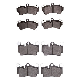 R1 Concepts® - Semi-Metallic Semi-Metallic Front and Rear Brake Pad Set