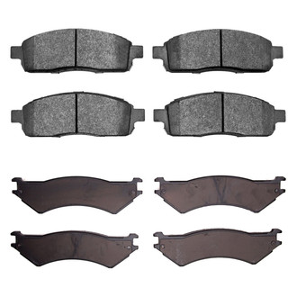 R1 Concepts® - Semi-Metallic Semi-Metallic Front and Rear Brake Pad Set