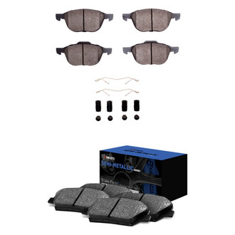 R1 Concepts® - Semi-Metallic Front and Rear Brake Pad Set