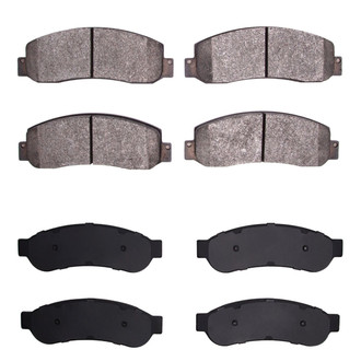 R1 Concepts® - Semi-Metallic Semi-Metallic Front and Rear Brake Pad Set