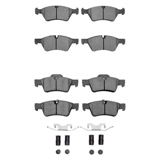 R1 Concepts® - Semi-Metallic Semi-Metallic Front and Rear Brake Pad Set