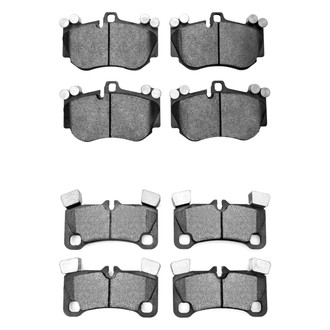 R1 Concepts® - Semi-Metallic Semi-Metallic Front and Rear Brake Pad Set