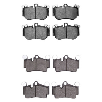 R1 Concepts® - Semi-Metallic Semi-Metallic Front and Rear Brake Pad Set