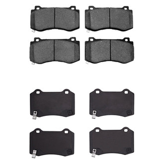 R1 Concepts® - Semi-Metallic Semi-Metallic Front and Rear Brake Pad Set