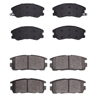 R1 Concepts® - Semi-Metallic Semi-Metallic Front and Rear Brake Pad Set