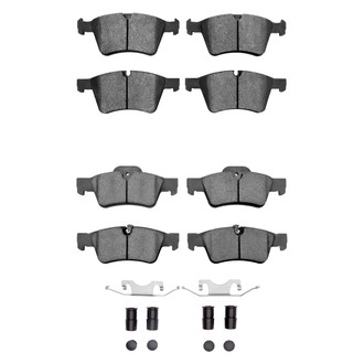 R1 Concepts® - Semi-Metallic Semi-Metallic Front and Rear Brake Pad Set
