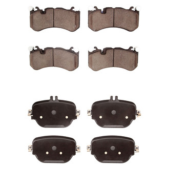 R1 Concepts® - Semi-Metallic Semi-Metallic Front and Rear Brake Pad Set