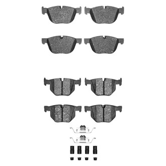 R1 Concepts® - Semi-Metallic Semi-Metallic Front and Rear Brake Pad Set