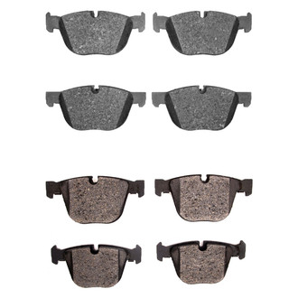R1 Concepts® - Semi-Metallic Semi-Metallic Front and Rear Brake Pad Set