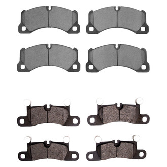 R1 Concepts® - Semi-Metallic Semi-Metallic Front and Rear Brake Pad Set