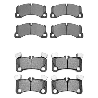R1 Concepts® - Semi-Metallic Semi-Metallic Front and Rear Brake Pad Set