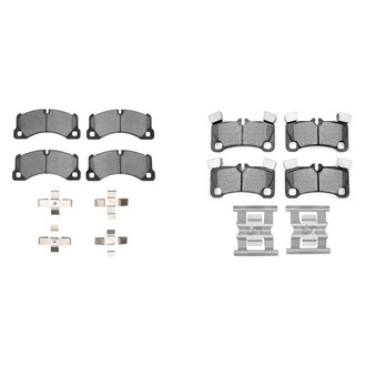R1 Concepts® - Semi-Metallic Semi-Metallic Front and Rear Brake Pad Set