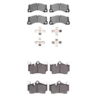 R1 Concepts® - Semi-Metallic Semi-Metallic Front and Rear Brake Pad Set