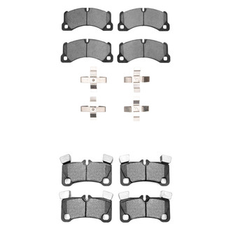 R1 Concepts® - Semi-Metallic Semi-Metallic Front and Rear Brake Pad Set