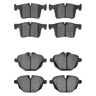 R1 Concepts® - Semi-Metallic Semi-Metallic Front and Rear Brake Pad Set