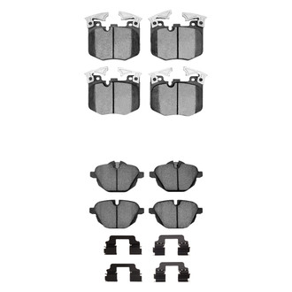 R1 Concepts® - Semi-Metallic Semi-Metallic Front and Rear Brake Pad Set