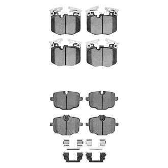 R1 Concepts® - Semi-Metallic Semi-Metallic Front and Rear Brake Pad Set