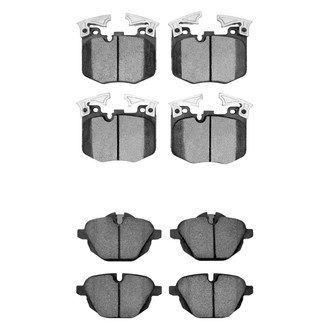 R1 Concepts® - Semi-Metallic Semi-Metallic Front and Rear Brake Pad Set