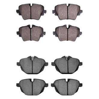 R1 Concepts® - Semi-Metallic Semi-Metallic Front and Rear Brake Pad Set
