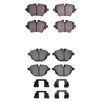 R1 Concepts® - Semi-Metallic Semi-Metallic Front and Rear Brake Pad Set
