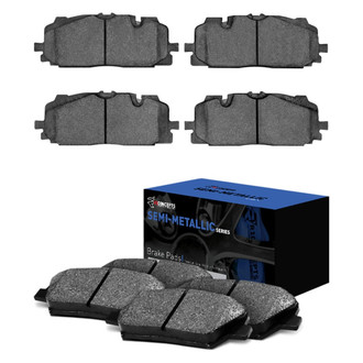 R1 Concepts® - Semi-Metallic Semi-Metallic Front and Rear Brake Pad Set