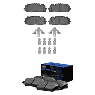 R1 Concepts® - Semi-Metallic Semi-Metallic Front and Rear Brake Pad Set