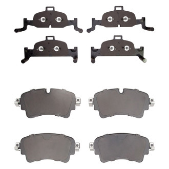 R1 Concepts® - Semi-Metallic Front and Rear Brake Pad Set