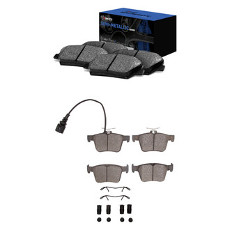 R1 Concepts® - Semi-Metallic Front and Rear Brake Pad Set