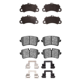R1 Concepts® - Semi-Metallic Semi-Metallic Front and Rear Brake Pad Set