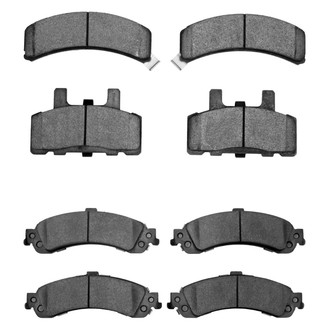 R1 Concepts® - Performance Off-Road/Tow High Friction Formulation Front and Rear Brake Pad Set