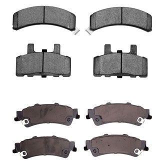 R1 Concepts® - Performance Off-Road/Tow High Friction Formulation Front and Rear Brake Pad Set