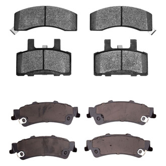 R1 Concepts® - Performance Off-Road/Tow High Friction Formulation Front and Rear Brake Pad Set
