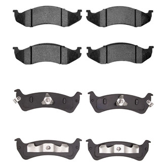 R1 Concepts® - Performance Off-Road/Tow High Friction Formulation Front and Rear Brake Pad Set