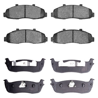 R1 Concepts® - Performance Off-Road/Tow High Friction Formulation Front and Rear Brake Pad Set