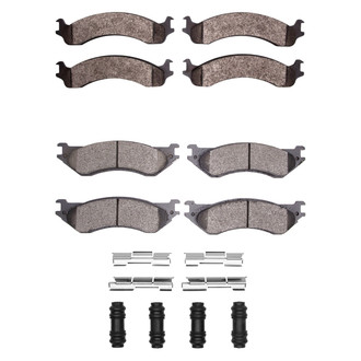 R1 Concepts® - Performance Off-Road/Tow High Friction Formulation Front and Rear Brake Pad Set