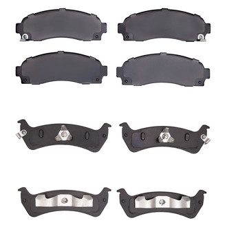 R1 Concepts® - Performance Off-Road/Tow High Friction Formulation Front and Rear Brake Pad Set