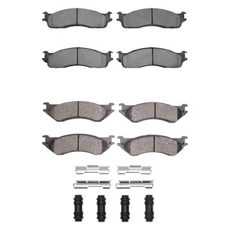R1 Concepts® - Performance Off-Road/Tow High Friction Formulation Front and Rear Brake Pad Set