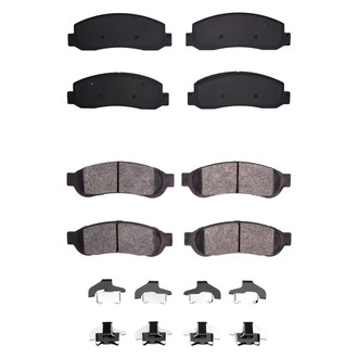 R1 Concepts® - Performance Off-Road/Tow High Friction Formulation Front and Rear Brake Pad Set