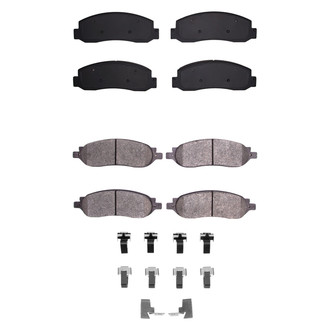R1 Concepts® - Performance Off-Road/Tow High Friction Formulation Front and Rear Brake Pad Set